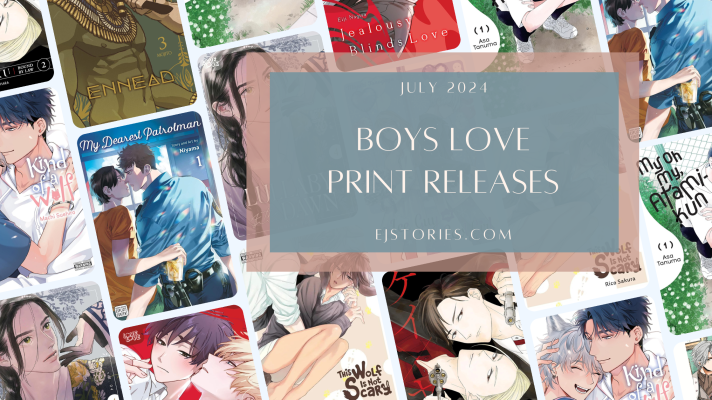 July 2024 BL Manga, Manhwa, Danmei & Light Novel Releases in Print