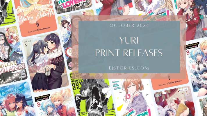 October 2024 Yuri / Girls Love Manga, Manhwa, & Light Novel Releases in Print (Paperback)