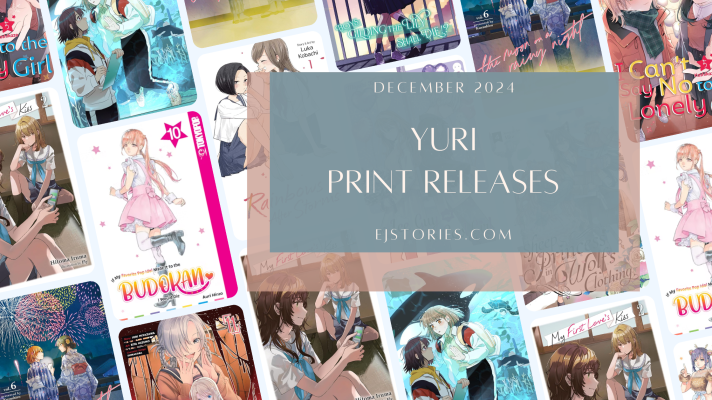 December 2024 Yuri / Girls Love Manga, Manhwa, & Light Novel Releases in Print (Paperback)