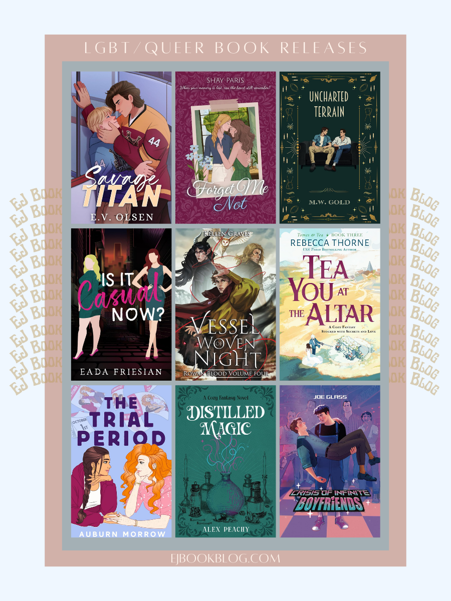 February & March 2025 Queer/LGBTQ Book Releases