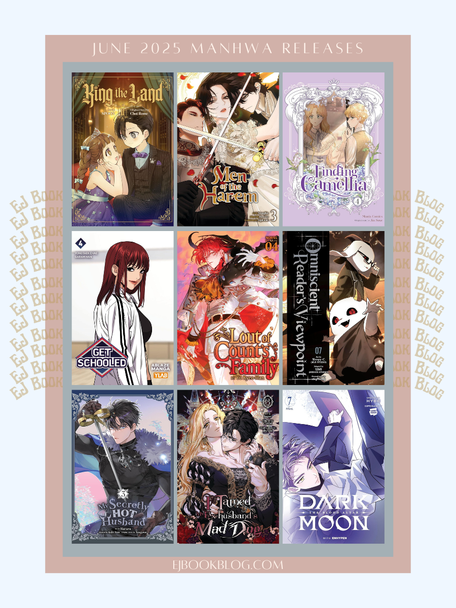 June 2025 Webtoon / Manhwa / Manhua & Light Novel Releases in Print (Paperback)