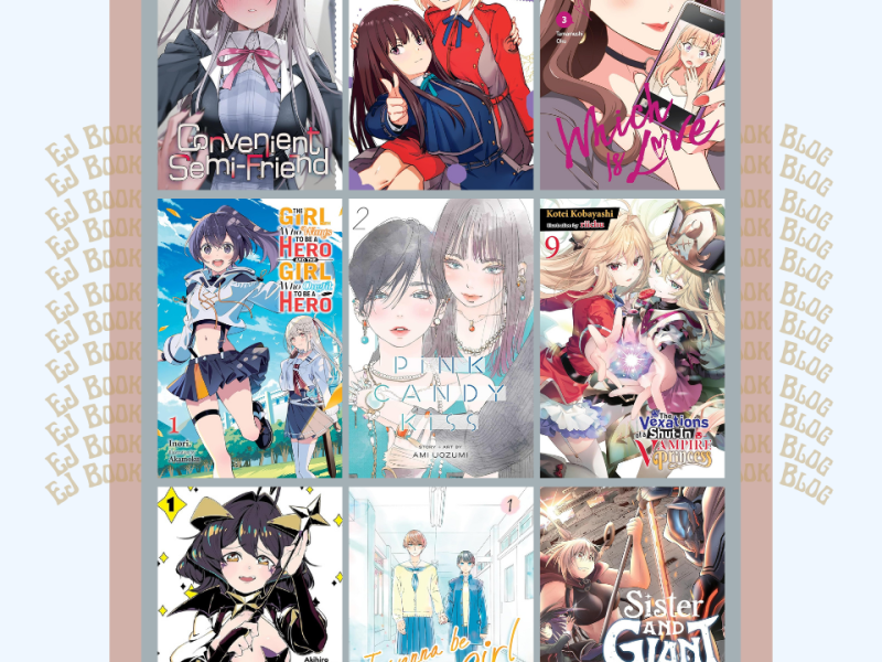 July 2025 Yuri / Girls Love Manga, Manhwa, & Light Novel Releases in Print (Paperback)