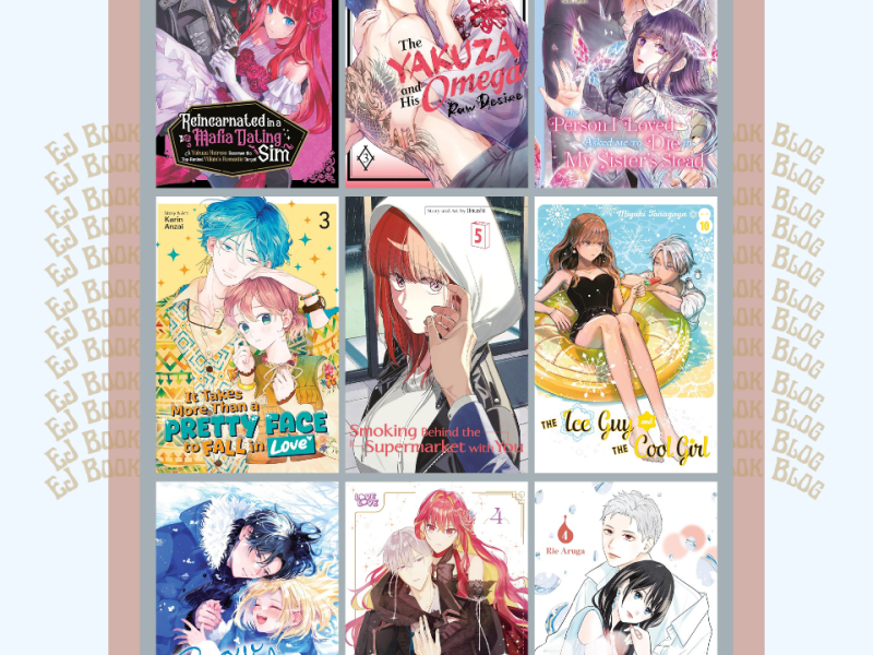August 2025 Romance / Shojo (Shoujo) / Josei Manga & Light Novel Releases in Print (Paperback)