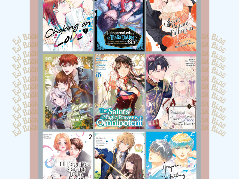 September 2025 Romance / Shojo (Shoujo) / Josei Manga & Light Novel Releases in Print (Paperback)