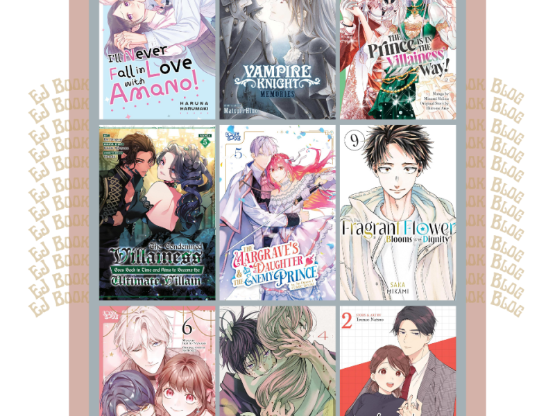 October 2025 Romance / Shojo (Shoujo) / Josei Manga & Light Novel Releases in Print (Paperback)