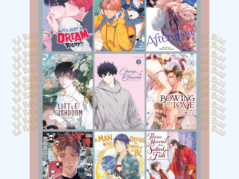 November 2025 BL / yaoi Manga, Manhwa, Manhua, Danmei & Light Novel Releases in Print (Paperback)