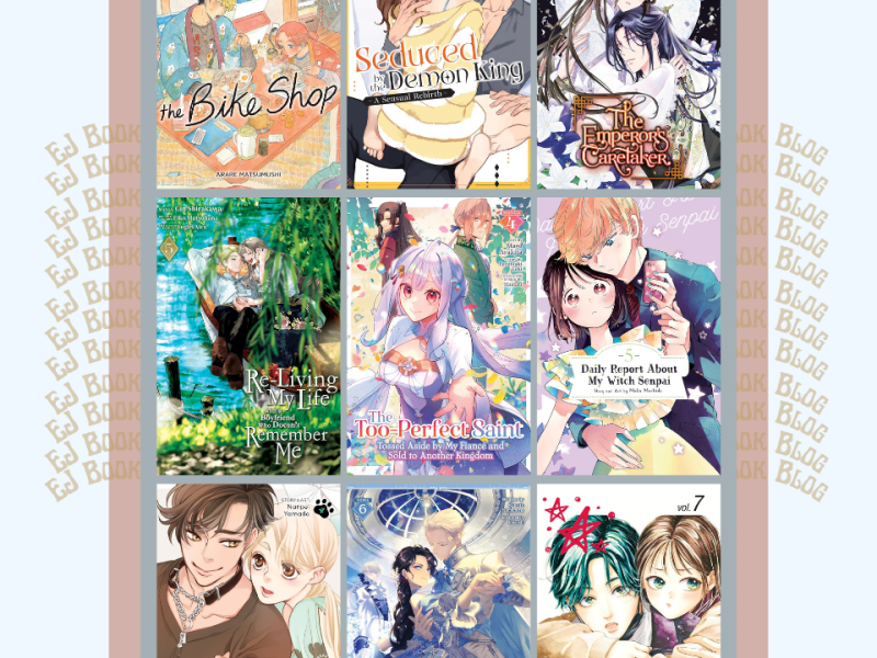 November 2025 Romance / Shojo (Shoujo) / Josei Manga & Light Novel Releases in Print (Paperback)