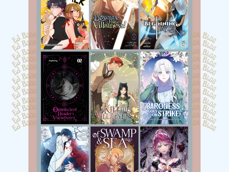 November 2025 Webtoon / Manhwa / Manhua & Light Novel Releases in Print (Paperback)