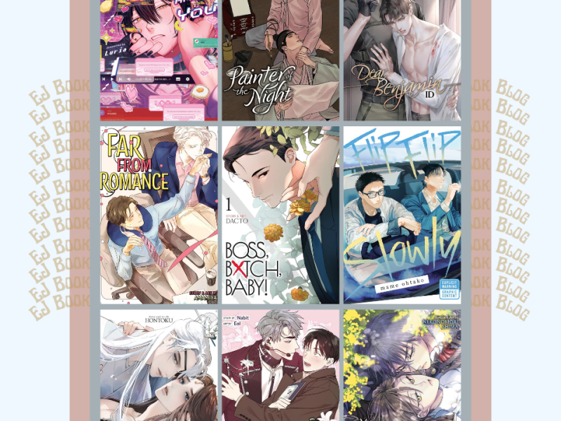 December 2025 BL / yaoi Manga, Manhwa, Manhua, Danmei & Light Novel Releases in Print (Paperback)