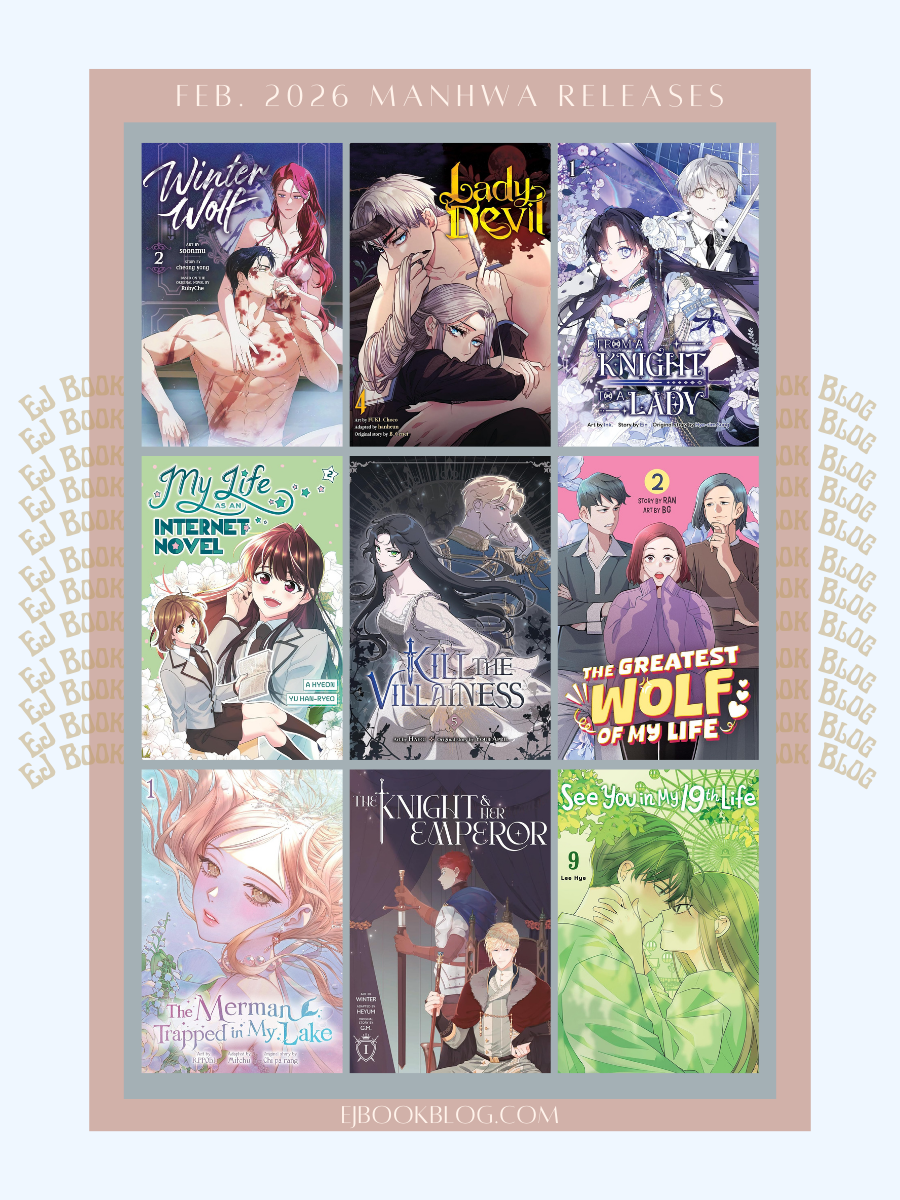 February 2026 Webtoon / Manhwa / Manhua & Light Novel Releases in Print (Paperback)