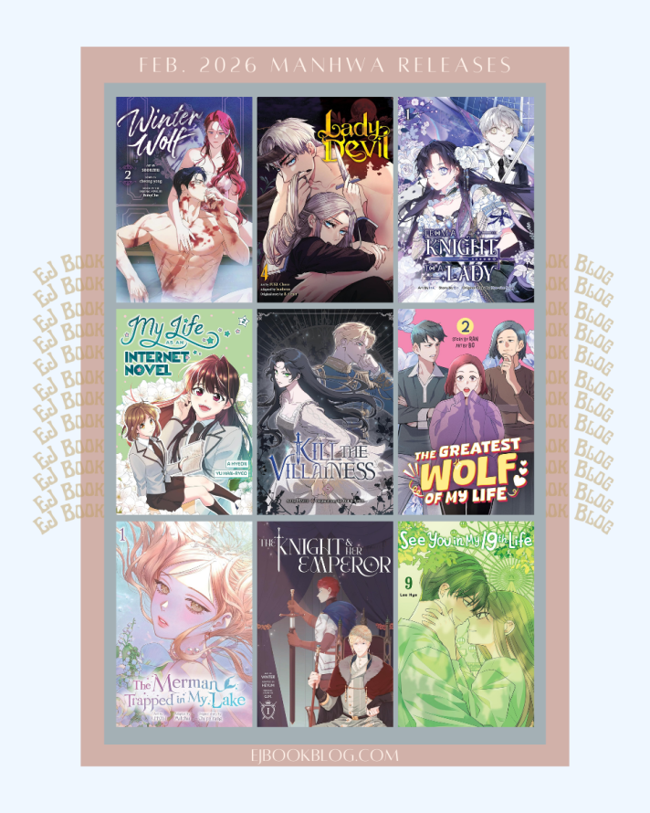 February 2026 Webtoon / Manhwa / Manhua & Light Novel Releases in Print (Paperback)