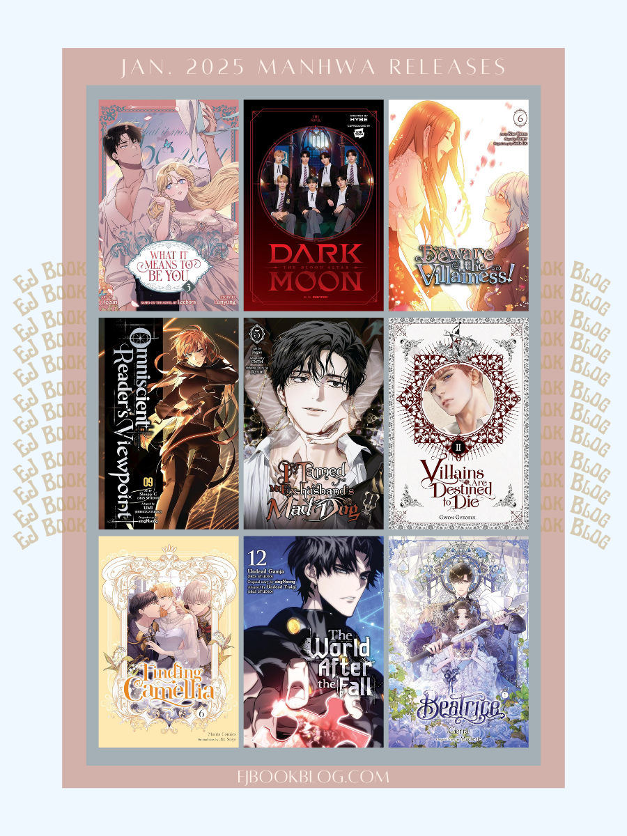 January 2026 Webtoon / Manhwa / Manhua & Light Novel Releases in Print (Paperback)