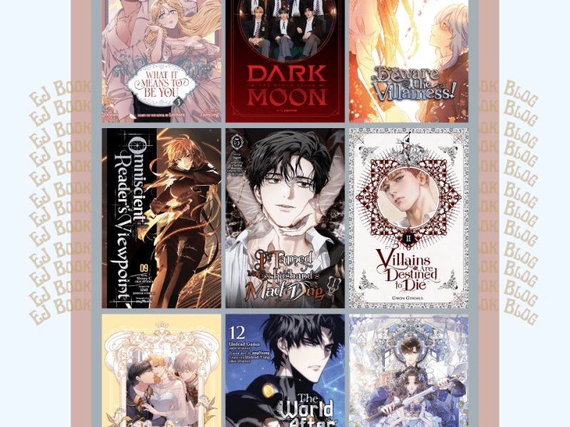 January 2026 Webtoon / Manhwa / Manhua & Light Novel Releases in Print (Paperback)