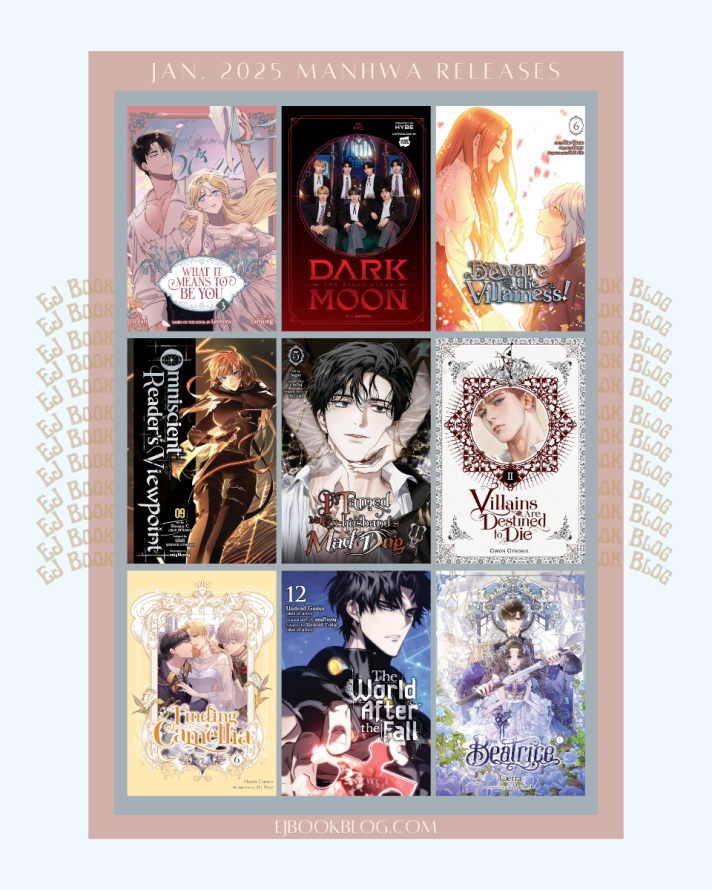 January 2026 Webtoon / Manhwa / Manhua & Light Novel Releases in Print (Paperback)