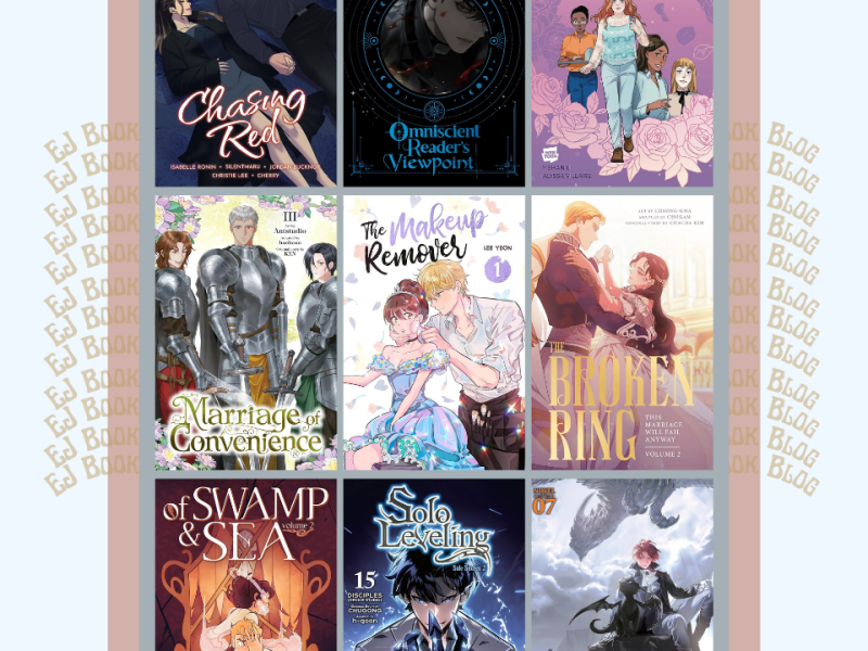 March 2026 Webtoon / Manhwa / Manhua / Graphic Novels & Light Novel Releases in Print (Paperback)