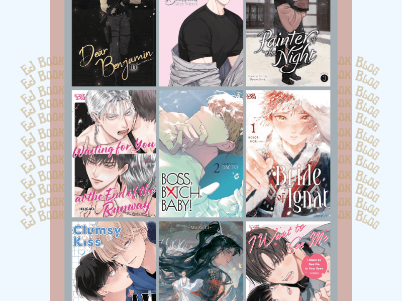 April  2026 BL / yaoi Manga, Manhwa, Manhua, Danmei & Light Novel Releases in Print (Paperback)