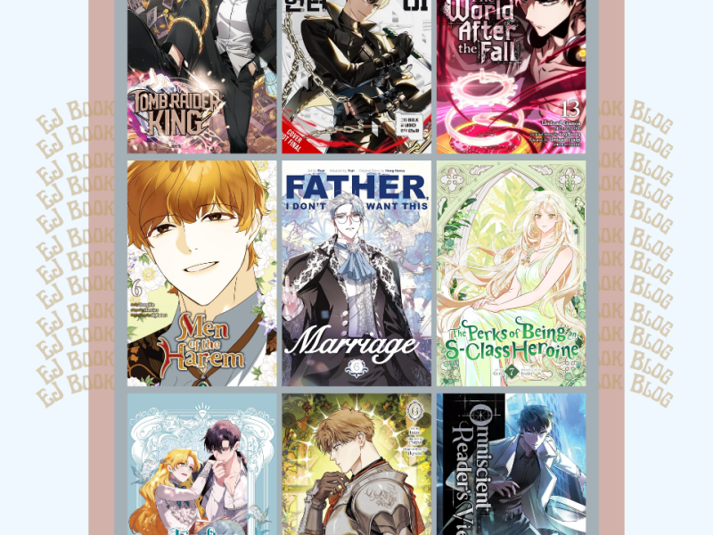 April 2026 Webtoon / Manhwa / Manhua / Graphic Novels & Light Novel Releases in Print (Paperback)