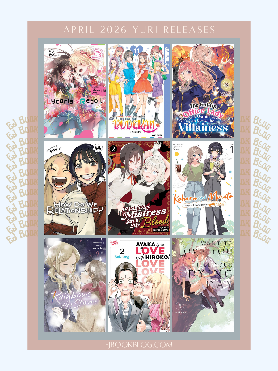 April 2026 Yuri / Girls Love Manga, Manhwa, & Light Novel Releases in Print (Paperback)