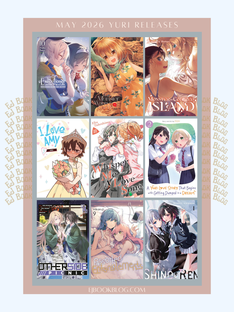 May 2026 Yuri / Girls Love Manga, Manhwa, & Light Novel Releases in Print (Paperback)