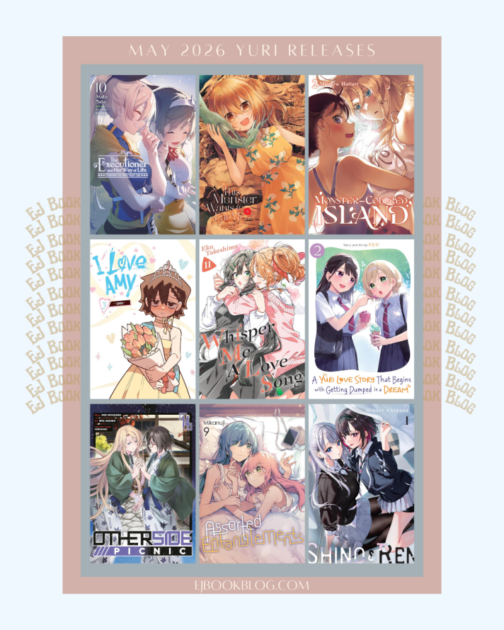 May 2026 Yuri / Girls Love Manga, Manhwa, & Light Novel Releases in Print (Paperback)