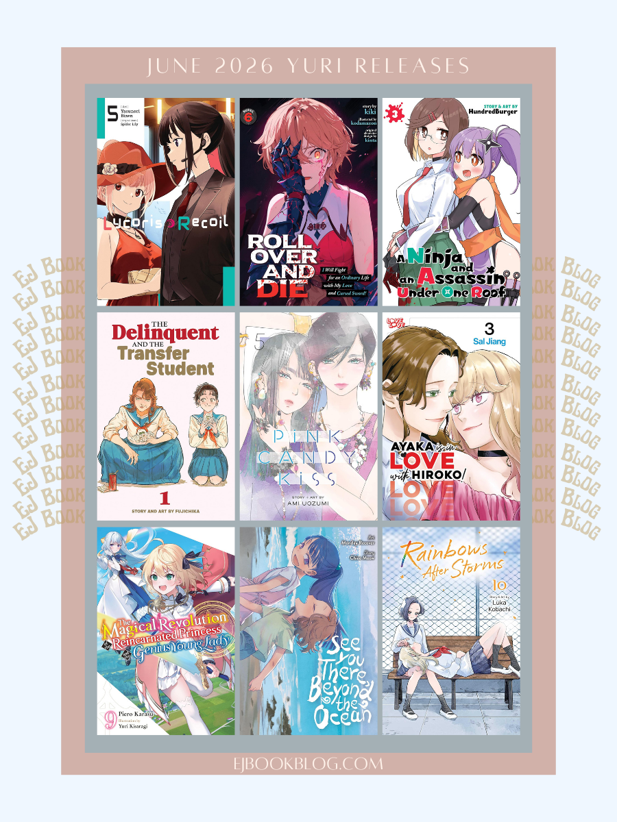 June 2026 Yuri / Girls Love Manga, Manhwa, & Light Novel Releases in Print (Paperback)