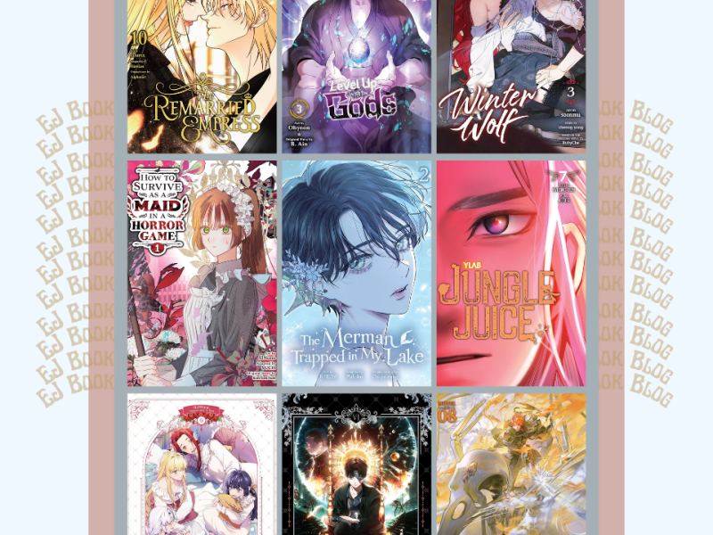 June 2026 Webtoon / Manhwa / Manhua / Graphic Novels & Light Novel Releases in Print (Paperback)