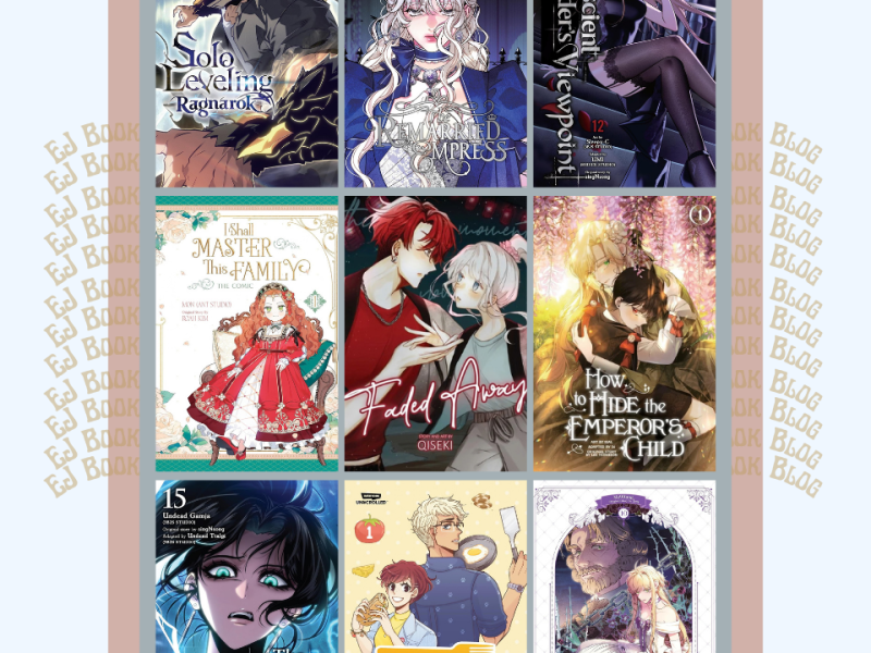 October 2026 Webtoon / Manhwa / Manhua / Graphic Novels & Light Novel Releases in Print (Paperback)