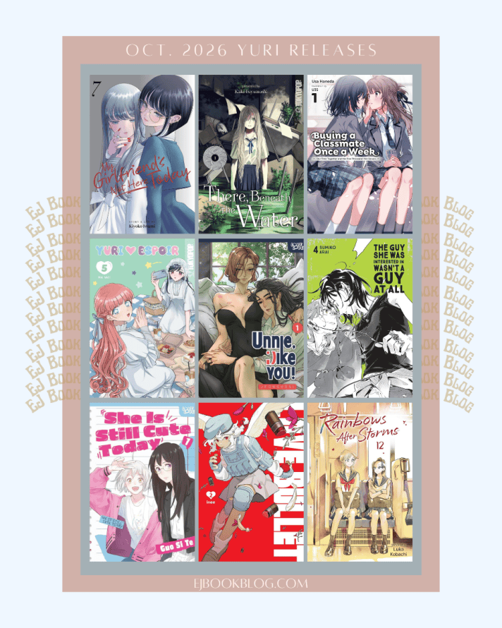 October 2026 Yuri / Girls Love Manga, Manhwa, & Light Novel Releases in Print (Paperback)